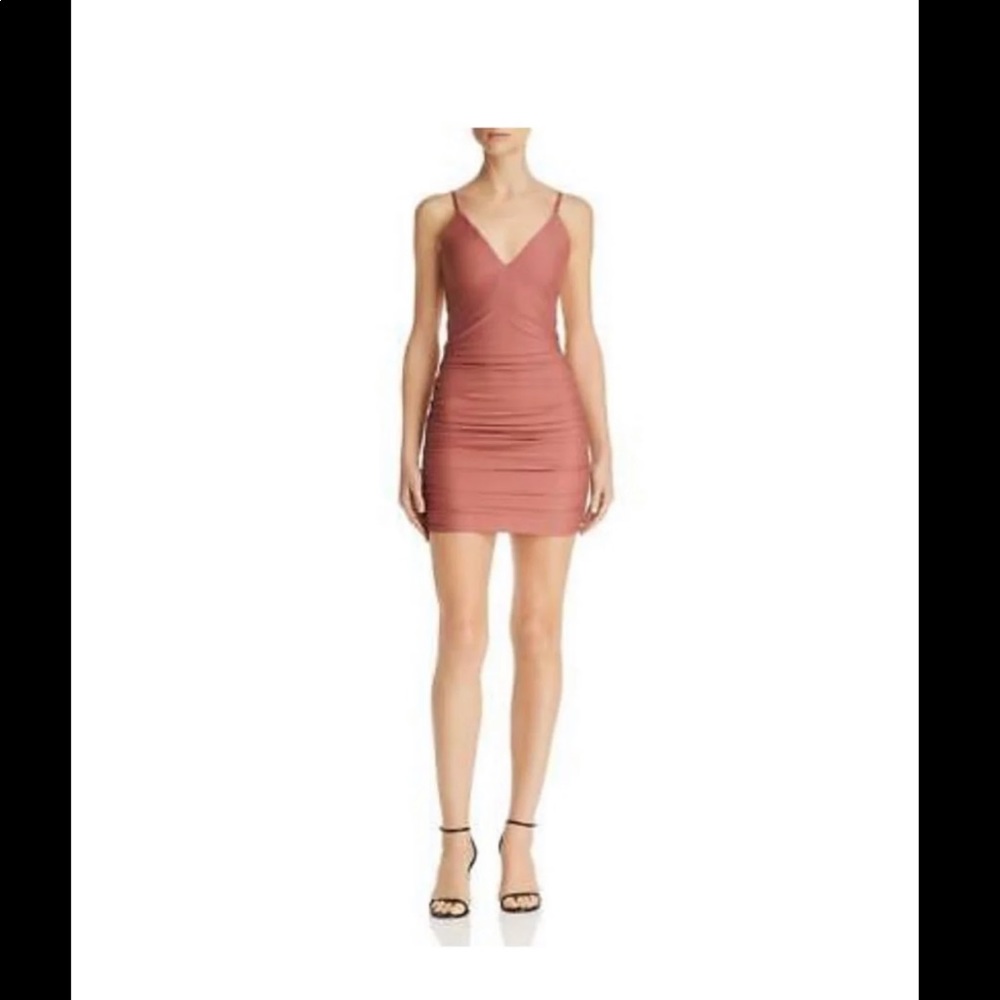 Tiger Mist Ally ruched dress